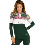 Dámská mikina s kapucí Litex 7E140 tmavě zelená S