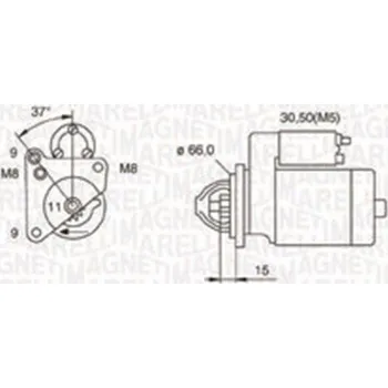 Startér Startér MAGNETI MARELLI 063721260010