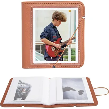 Fotoalbum AnalogStore Instax Wide 28 Pocket Album Leather Brown