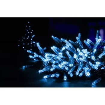Vánoce VÁNOČNÍ OSVĚTLENÍ 300 LED - ŘETĚZ MODRÝ LAMPIČKY