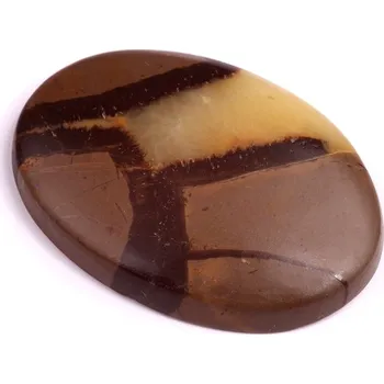 Přírodní kámen Kabošon Septarian č.3562 (45x32x7mm)