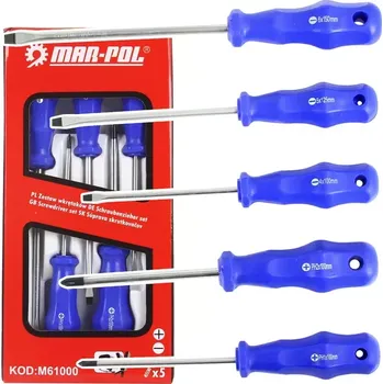 Šroubovák ŠROUBOVÁKY 5KS CrV CHROME VANADIUM M61000