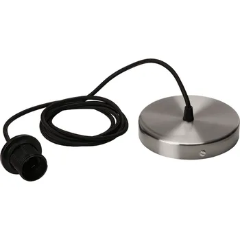 Stříbrný napájecí kabel ke světlům UMAGE Rosette 210 cm