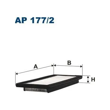 Vzduchový filtr Vzduchový filtr FILTRON AP 177/2