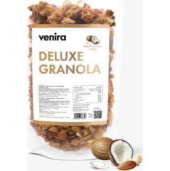 VENIRA deluxe granola, kokos, mandle a kešu, 350 g