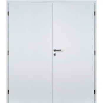 Vchodové dveře Doornite Dvoukřídlé protipožární dveře HPL Plné hladké