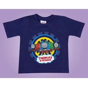 Chlapecké tričko Tričko Mašinka Tomáš modré 86 cm