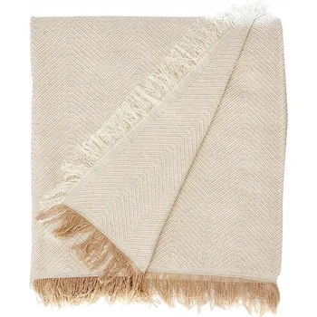 Přehoz na lůžko Přehoz na postel Supreme Style bavlna 300 cm x 260 cm béžový