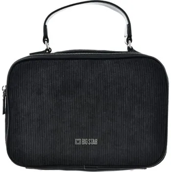 Kabelka Sametová Taška Big Star OO574083 Barva: Černá, Velikost: ONE SIZE