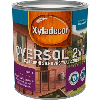 lazura Xyladecor Oversol 2v1 0,75 l