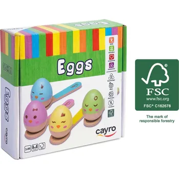 Cayro 888 - Eggs (Dřevěná vajíčka)