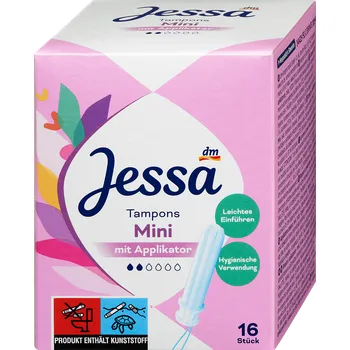 Menstruační tampony Jessa tampony Mini s aplikátorem