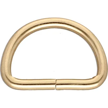 Polokroužek šíře 30 mm na koženou galanterii BREX, barva Zlatá