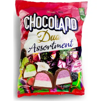 Bonbon Elvan Bonbóny Chocoland Duo plněné bonbóny 1000 g