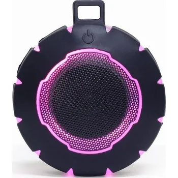 Bluetooth reproduktor GEMBIRD Repro SPK-BTOD-01, Outdoor, Bluetooth, 3W, RGB LED podsvícení, černá