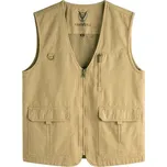 Pánská vesta DIMU223 Barva: Khaki, Velikost: 5XL