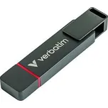 Verbatim USB flash disk, USB C a USB 3.2 Gen 1, 512GB, Dual QuickStick, šedý, 32042, USB C (32042)