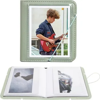 Fotoalbum AnalogStore Instax Wide 28 Pocket Album Leather Green