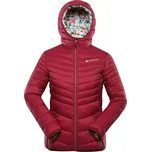 Alpine Pro EROMA RŮŽOVÁ / FIALOVÁ DÁMSKÁ OBOUSTRANNÁ BUNDA HI-THERM XS