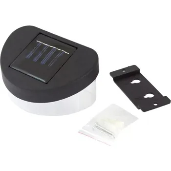 Stojací lampa ZAHRADNÍ LED SOLÁRNÍ LAMPA 2 LED PLOTOVÉ NÁSTĚNNÉ SVÍTIDLO ZD31