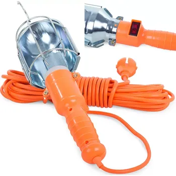 Svítilna MONTÁŽNÍ SVÍTILNA DÍLENSKÁ LAMPA, HÁČEK, KABEL 10M 11016
