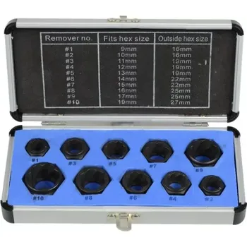 Gola hlavice HLAVICE NA POŠKOZENÉ ŠROUBY SADA 10KS KRÁTKÉ M58650