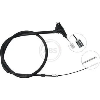 Lanko parkovací brzdy Tažné lanko, parkovací brzda A.B.S. K10071