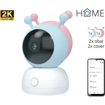 IP kamera iGET HOME Camera CS2 Baby - bezdrátová kamerová 2K chůvička, 2 obaly v balení, detekce pláče