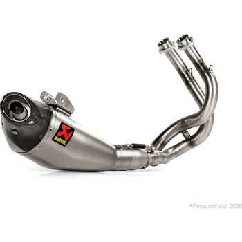 Výfuk pro motocykl AKRAPOVIČ výfukový systém RACING LINE SS/TI Z650