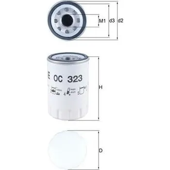 Olejový filtr Olejový filtr MAHLE OC 323