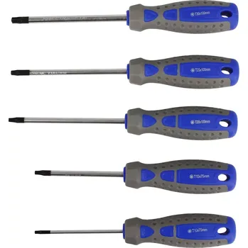 Šroubovák ŠROUBOVÁKY 5KS CrV CHROME VANADIUM TORX M61003