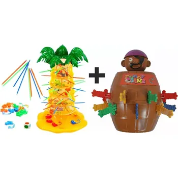 HRA PADAJÍCÍ OPIČKY OPICE + PIRÁT V SUDU