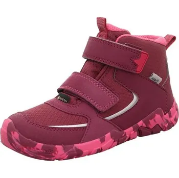 Dívčí obuv Dívčí celoroční boty Barefit TRACE GTX, Superfit, 1-006033-5000, červená - 35