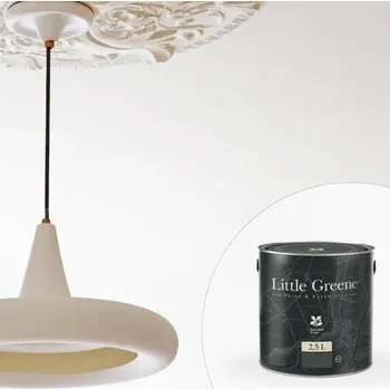 barva na zeď Little Greene Barva na strop do koupelny - Matná omyvatelná - 2,5L - Intelligent Matt Emulsion Vyberte odstín:: Portland Stone Dark (157)