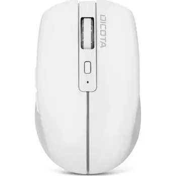 Myš DICOTA Wireless Mouse BT/2.4G NOTEBOOK white