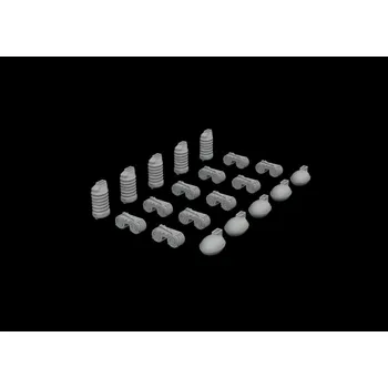 Plastikový model BRASSIN 1/72 MG 15 magazines & case catchers PRINT