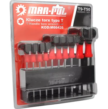 Klíč SADA KLÍČŮ TORX T9-T50 10 KS M66426
