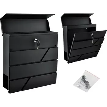 Železářství POŠTOVNÍ SCHRÁNKA Z OCELI ANTRACIT 5902802907813