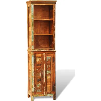 Knihovna vidaXL Knihovna recyklované masivní dřevo vintage