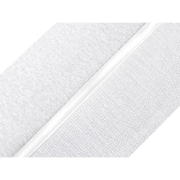 Galanterie Suchý zip háček + plyš samolepicí šíře 100 mm, barva Bílá