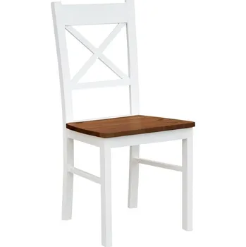 Jídelní židle Jídelní židle KT22 borovice bílá/ořech