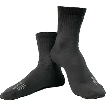 LOVÍME RYBY - Ponožky letní vel. 28 -29, šedo/černé