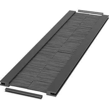 Racková skříň DP-KP-KAR6 Kartáčová průchodka pro otvory 500×115mm, RI7 a RM7, bal. 2ks kartáč a 2ks lemovka