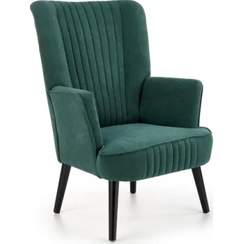 Křeslo Halmar DELGADO zelené