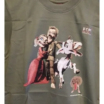 Tričko Kozí příběh zelené Velikost: 146 cm (9-10 let) výprodej