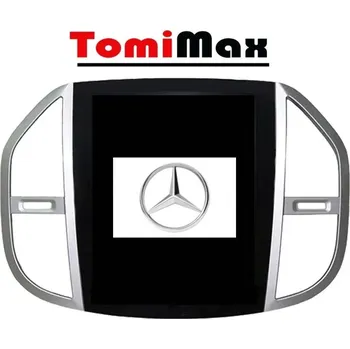 Auto Hi-Fi TomiMax Mercedes Vito W447 TESLA style Android 14 autorádio s WIFI, GPS, USB, BT HW výbava: 8 Core 8GB+256GB HIGH - Model auta: Mercedes Vito W447, Velikost obrazovky: Dotyková obrazovka: 9,7"