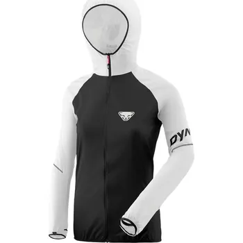 Bunda Dynafit Alpine Wind 2 W nimbus 2024 Barva: černá / bílá, Velikost: M