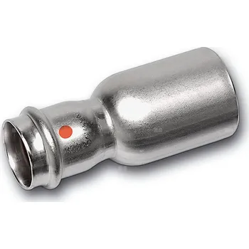 Vodovodní potrubí Redukce lisovací Sanha NiroTherm 91243 22a×18 mm