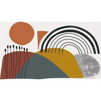 Plakát Plakát Slunný koutek bez rámu 91,5 x 60 cm