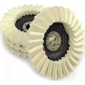 Příslušenství k brusce LEŠTÍCÍ KOTOUČ FILCOVÝ PLSTENÝ 125mm SADA 10KS M07988